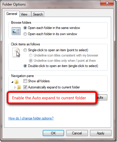 windows explorer expand all folders